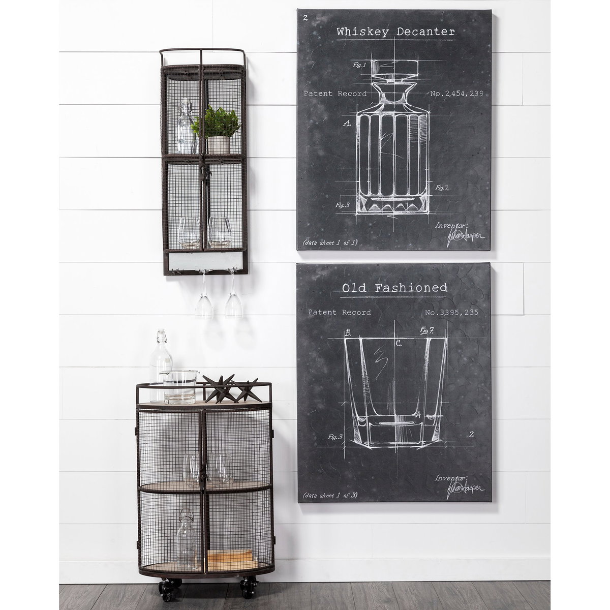 Rhea (Set of 3) Brown Cast Iron Small, Medium & Large Jacks, Decorative Object by Mercana, 5.12" length x 5.12" width x 3.94" height View 2
