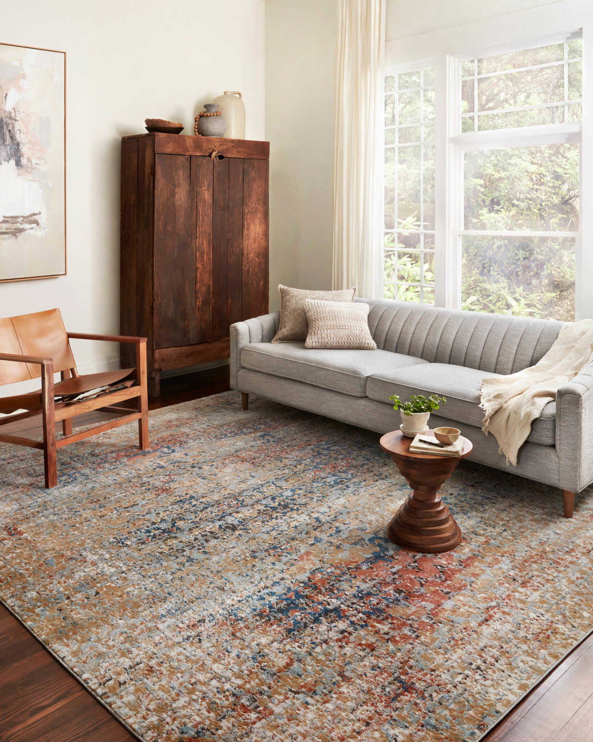 Loloi Bianca Rug, 5'3" length x 7'6" width View 2