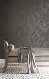 Diverging Diamonds Dark Grey Wallpaper thumbnail 2