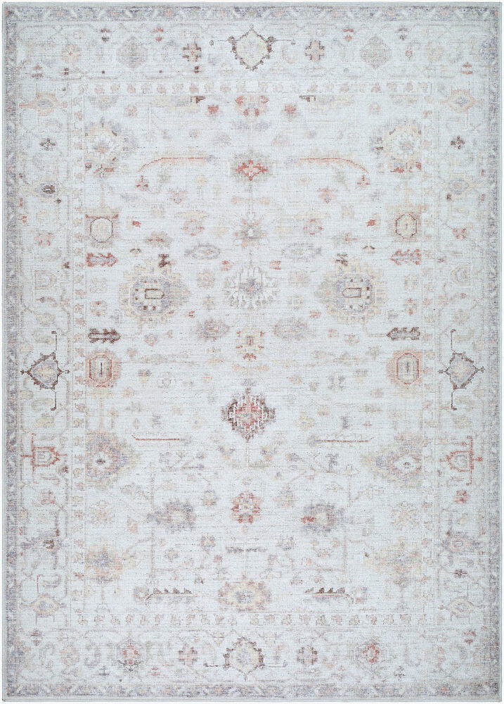 Spokane Machine Woven Rug, by Surya, 9'0.27" length x 6'5.56" width