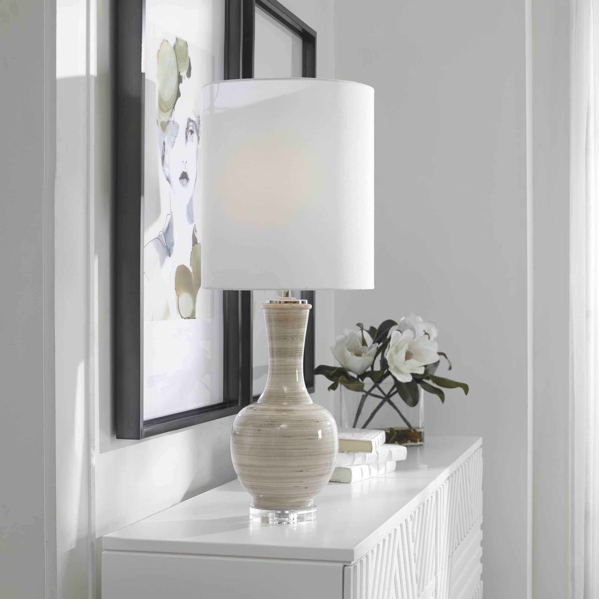 Chalice Striped Table Lamp Chalice Striped Table Lamp large image