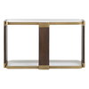 Ryles Glass Console Table, by Uttermost, 55.25" width x 31.75" height x 13.5" depth thumbnail 6
