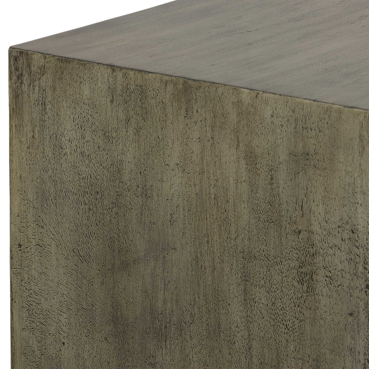 Kareem Modern Gray Coffee Table, by Uttermost, 52.25" width x 16.25" height x 32.25" depth View 5