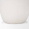Karakum II Large White Textured Ceramic Vase, by Mercana, 19.75" length x 19.69" width x 31.89" height thumbnail 8