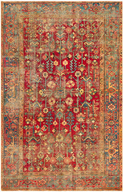 Antique One of a Kind Handmade Rug