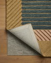 Brigette Romanek x Loloi Madi Rug, 1'6" length x 1'6" width thumbnail 7