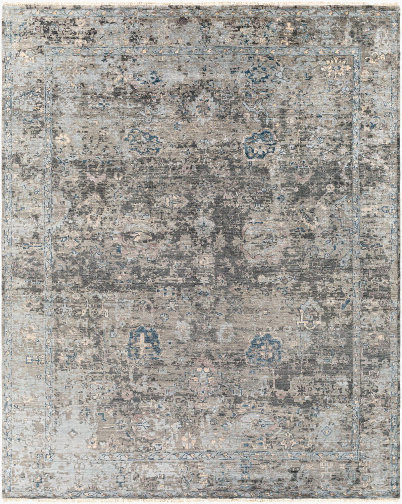 Theodora Handmade Rug, by Surya, 1'6" length x 1'6" width