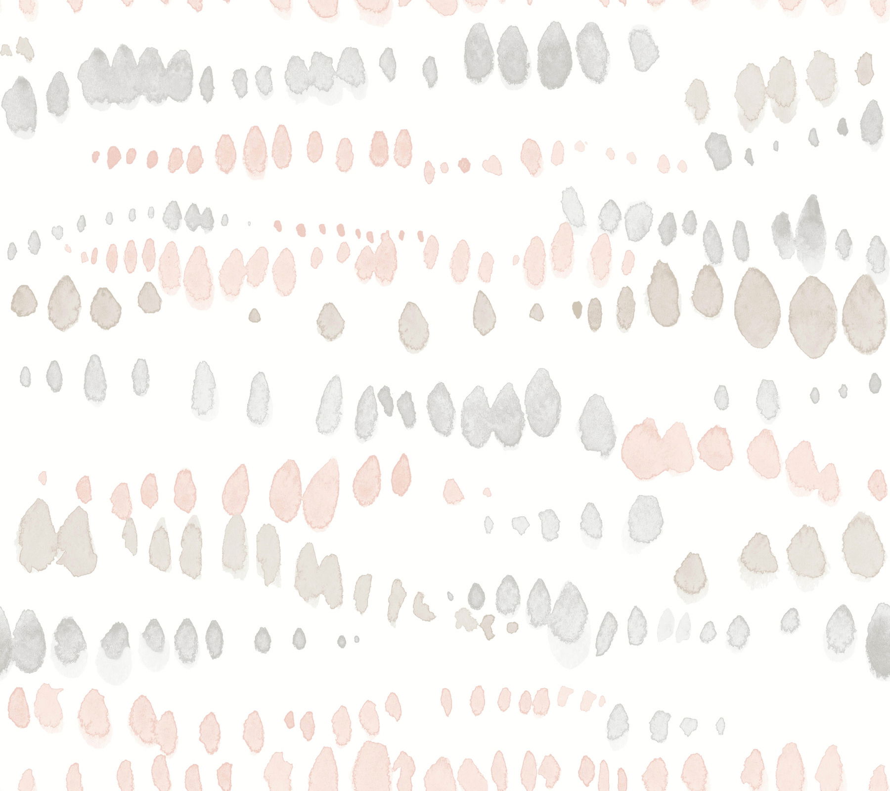 Dewdrops Pink & Grey Wallpaper large image 