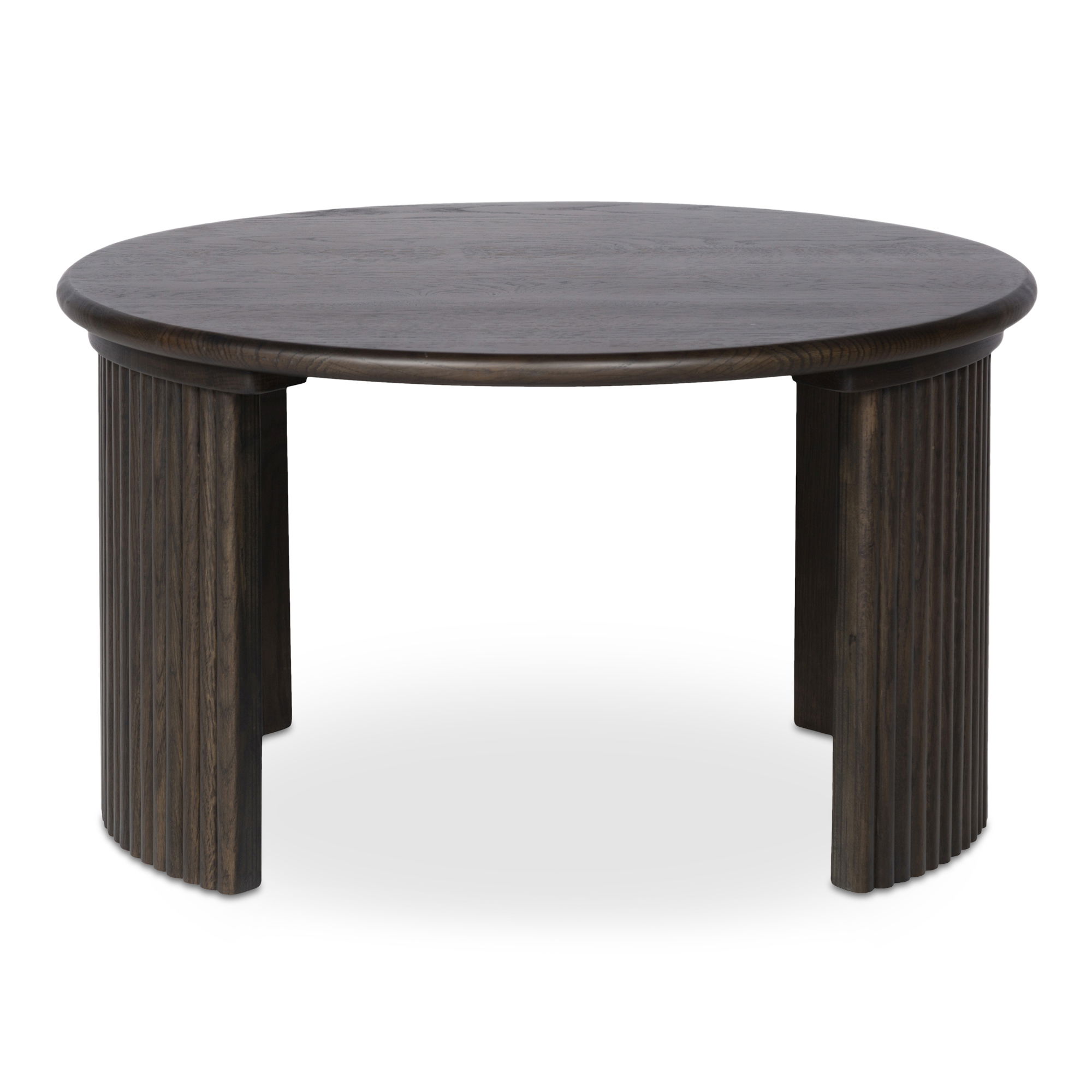 Penny Small Coffee Table Dark Brown, by Moe's Home, 24" width x 13.75" height x 24" depth View 1