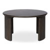 Penny Small Coffee Table Dark Brown, by Moe's Home, 24" width x 13.75" height x 24" depth thumbnail 1