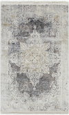 Solar Machine Woven Rug, by Surya, 2'11.43" length x 1'11.23" width thumbnail
