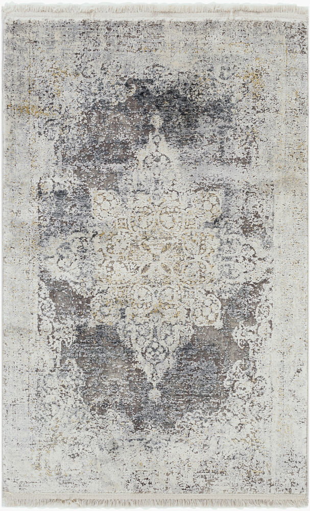 Solar Machine Woven Rug, by Surya, 2'11.43" length x 1'11.23" width