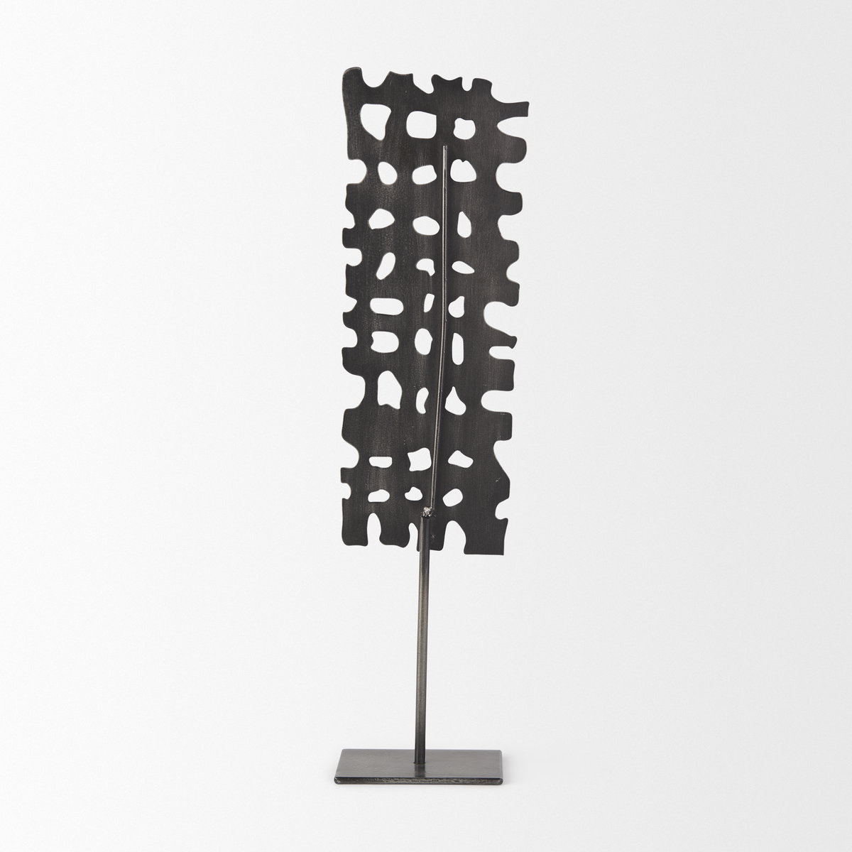 Shaw II (Large) 5L x 3W Gray Rectangular Decorative Object, by Mercana, 5.12" length x 3.15" width x 21.06" height View 8