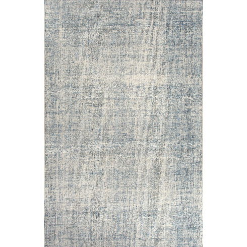 Ivory/Blue Area Rug