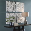 Rio Coastal Wood Wall Decor, Sculptural Wall Art by Uttermost, 23.62" width x 23.62" height x 3.35" depth thumbnail 2
