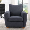 Teddy Slate Accent Chair, Furniture by Uttermost, 32" width x 35.5" height x 34.5" depth thumbnail 2