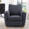 Teddy Slate Accent Chair, by Uttermost, 32" width x 35.5" height x 34.5" depth thumbnail 2