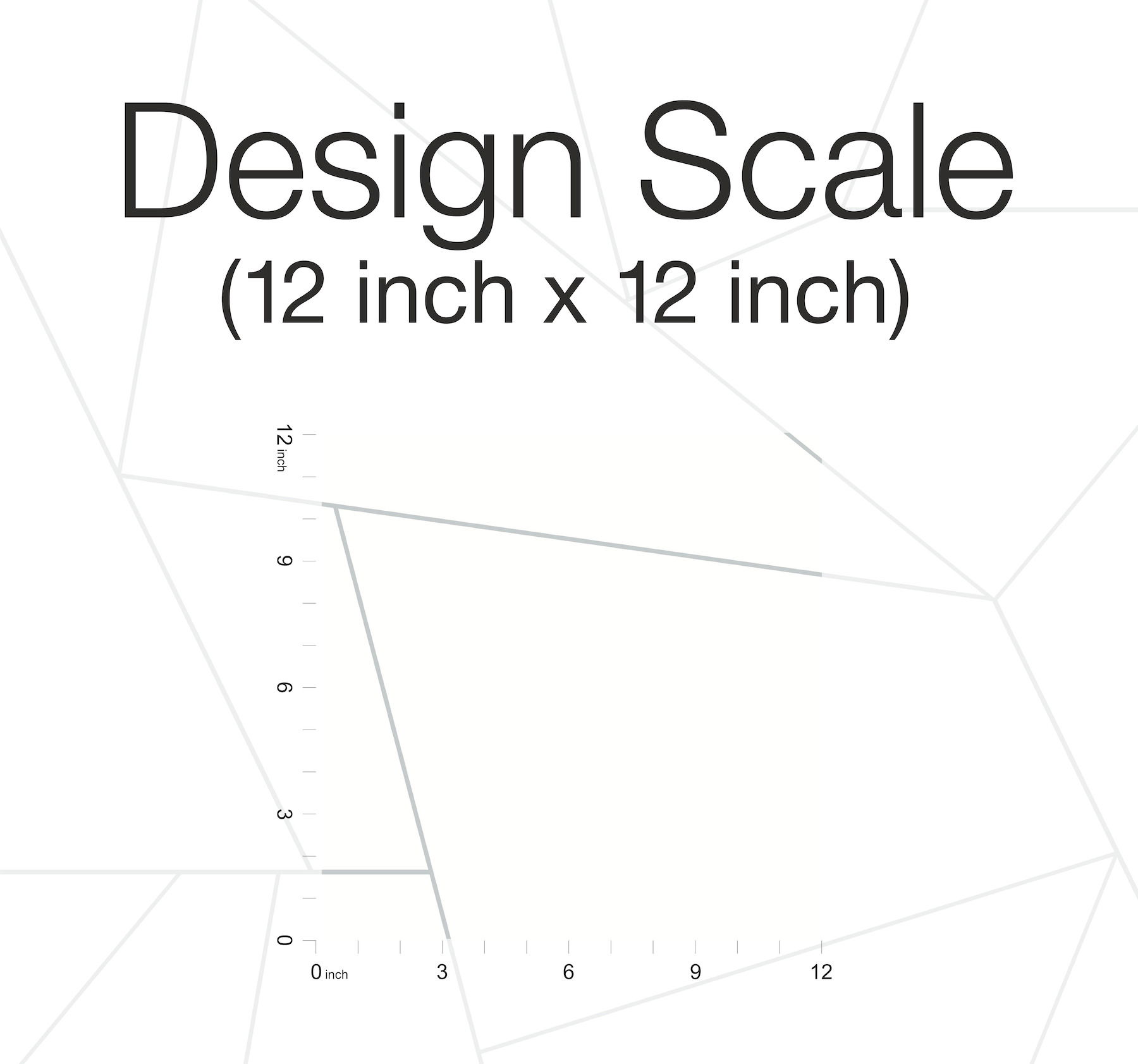 Fractured Prism Grey Metallic Peel & Stick Wallpaper large image 