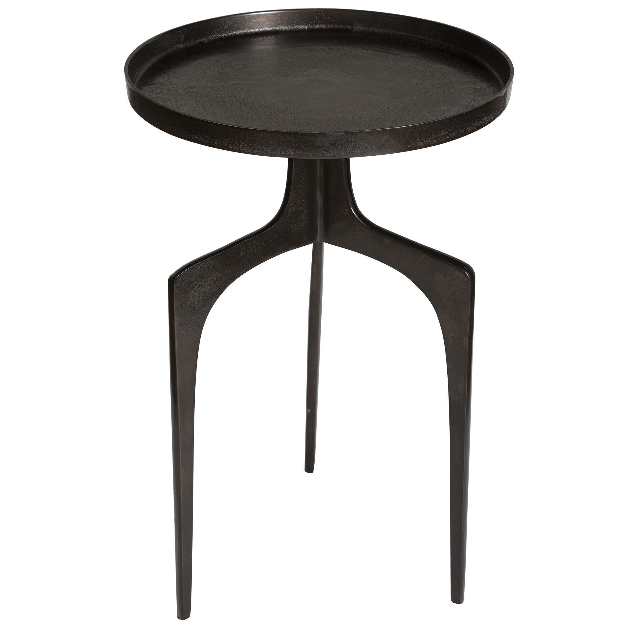 Kenna Bronze Accent Table, Furniture by Uttermost, 16" width x 25" height x 16" depth View 1