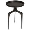 Kenna Bronze Accent Table, Side & End Table by Uttermost, 16" width x 25" height x 16" depth thumbnail 1