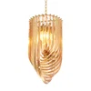 Murano 4 - Light Chandelier, by Eichholtz USA, 14" width x 26" height x 14" depth thumbnail 3