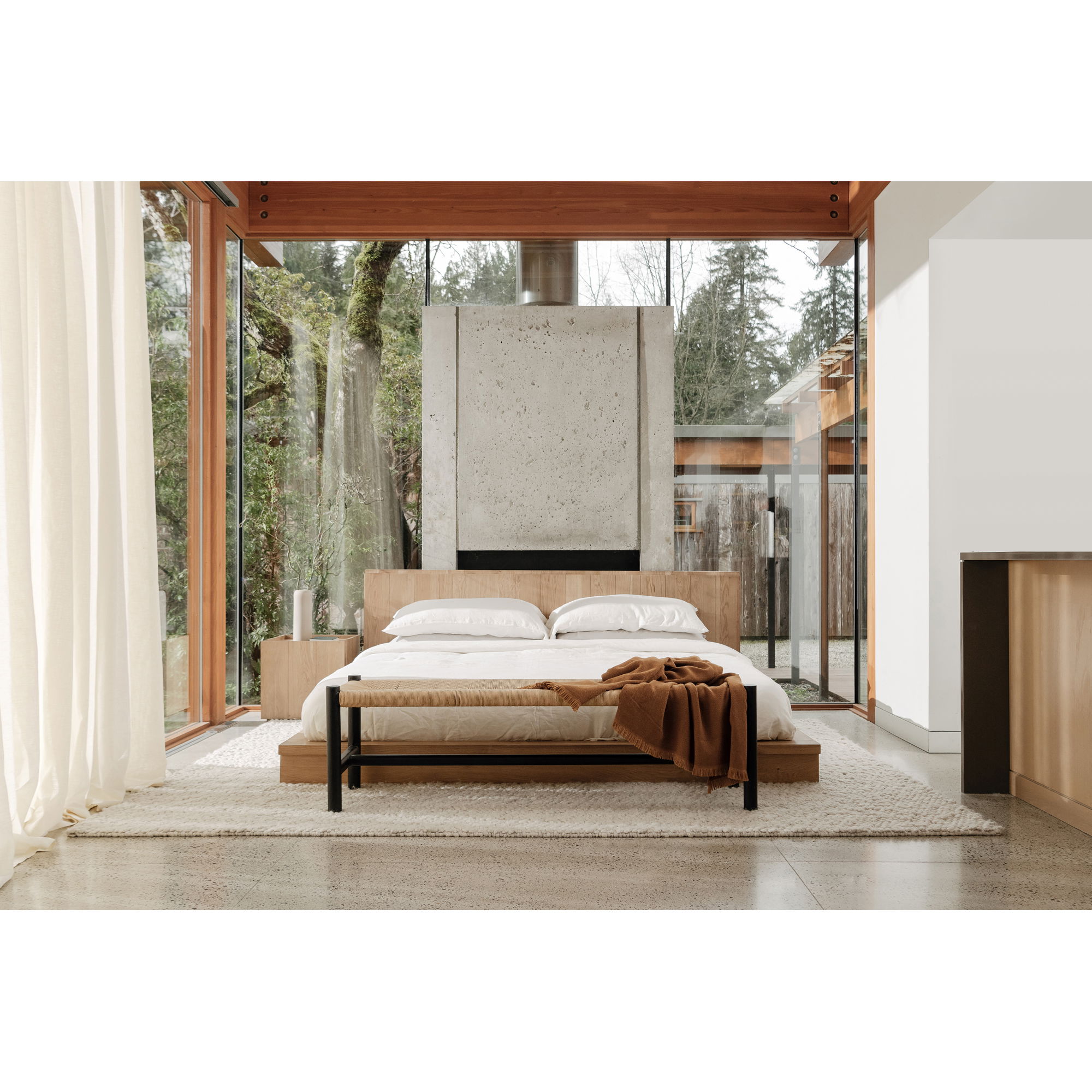 Plank King Bed large image 
