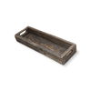 Vernon (Small) 24L x 7W Brown Reclaimed Wood Tray, Decorative Tray by Mercana, 24" length x 7" width x 3" height thumbnail 1