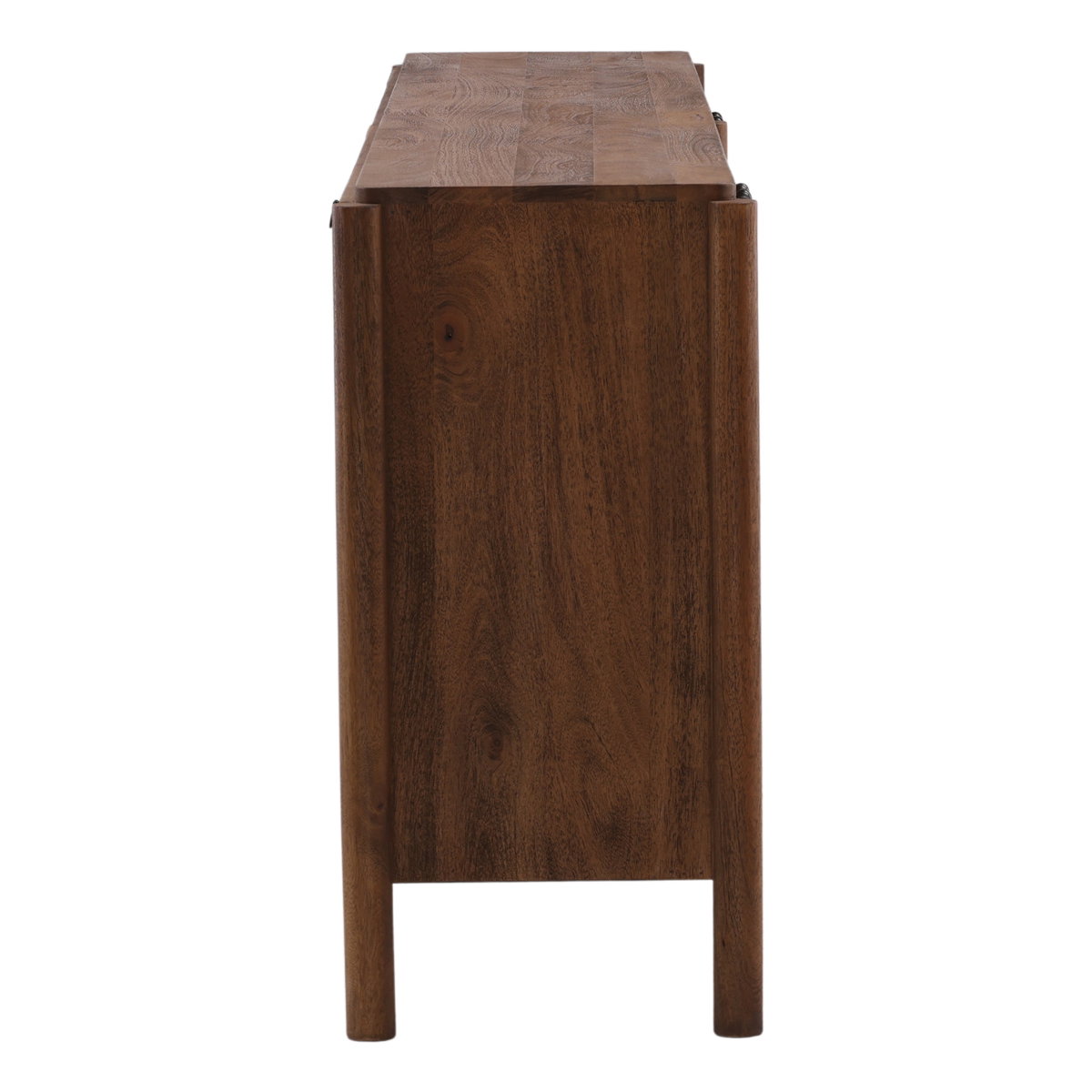 Reiko Sideboard Brown, Sideboards & Buffet by Dovetail, 86" width x 33" height x 16" depth View 3