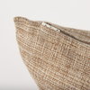 Jacklyn 22x22 Brown Linen Square Decorative Pillow Cover, by Mercana, 22" length x 22" width x 0.2" height thumbnail 11