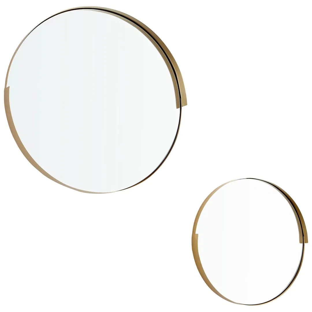 Gilded Accent Mirror large image 