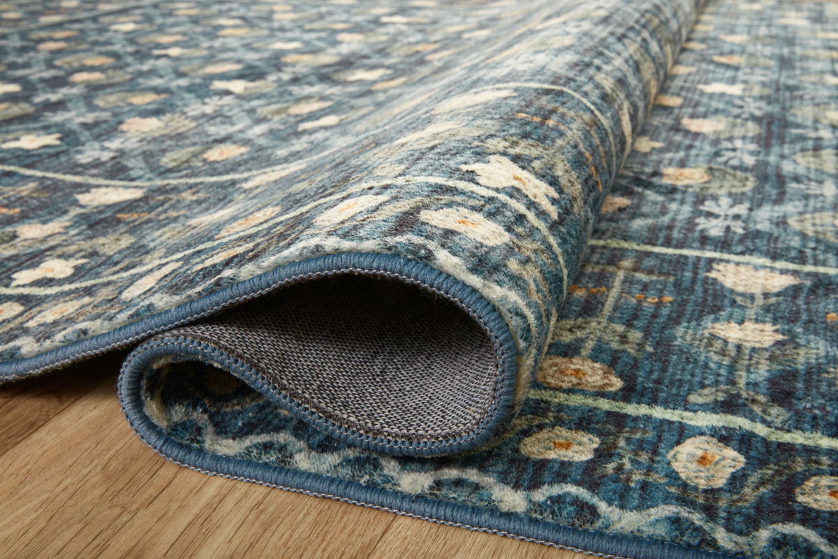 Rifle Paper Co. x Loloi Eden Rug, 1'6" length x 1'6" width View 6