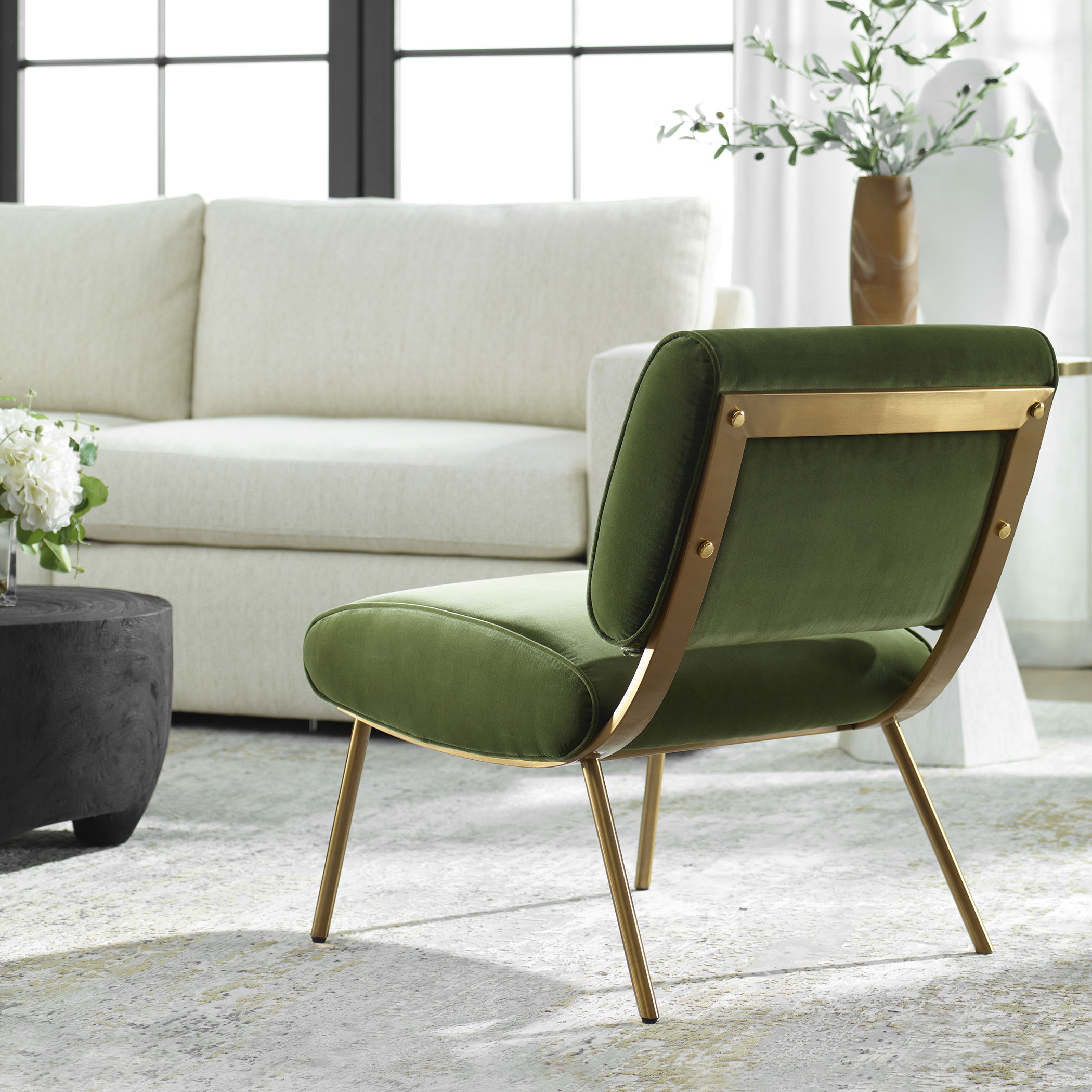 Knoll Mid-Century Accent Chair large image 