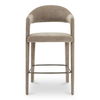 Martens Bar Stool Camel, Counter & Bar Stool by Moe's Home, 23.6" width x 42.9" height x 23.3" depth thumbnail 1