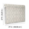Souk Diamonds Taupe Wallpaper thumbnail 4