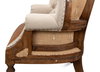 Cube Sofa, by Sarreid, 2'11" length x 7'4" width x 2'5" height thumbnail 6