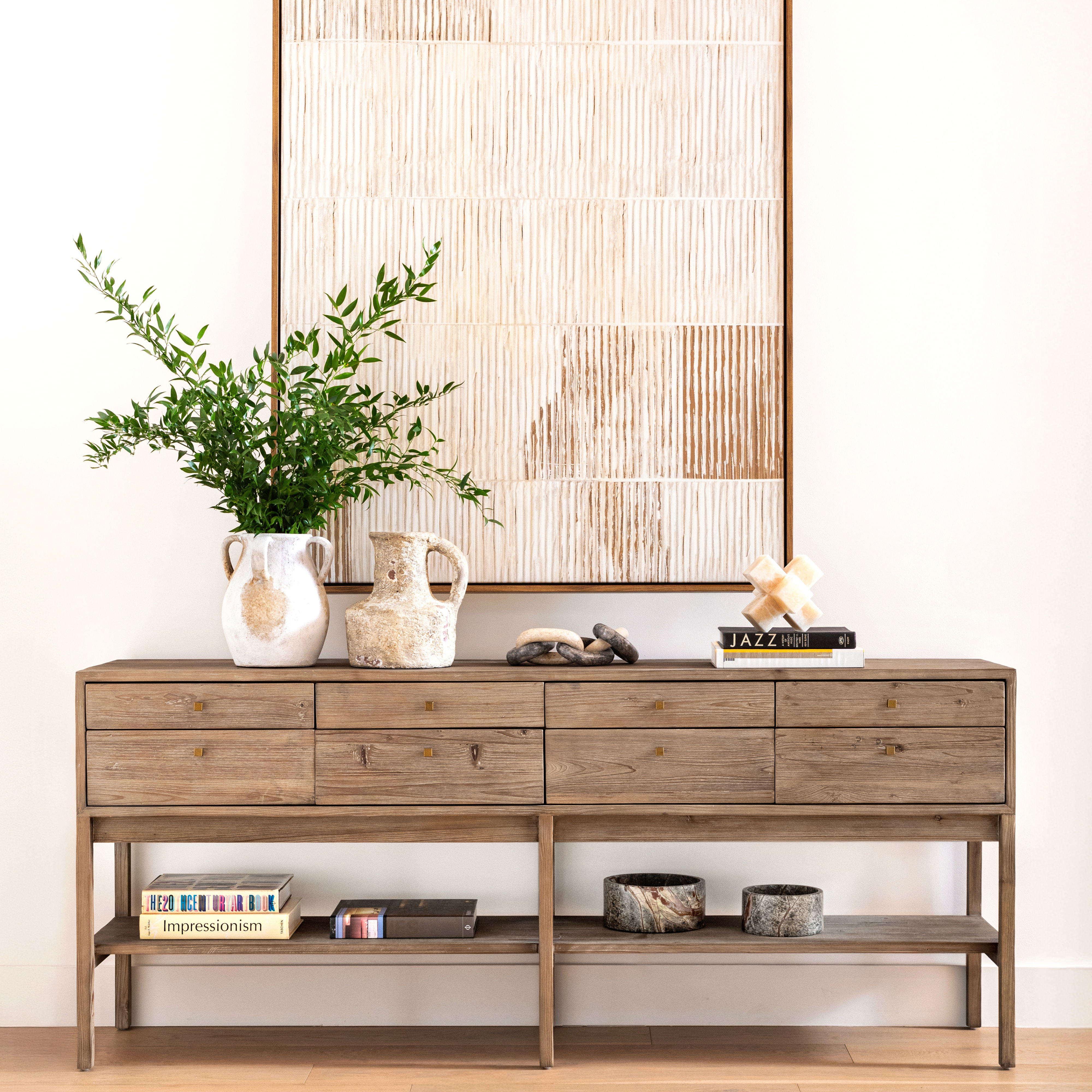 Gael Console Table Brown large image 