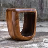 Loophole Wooden Accent Stool thumbnail 4