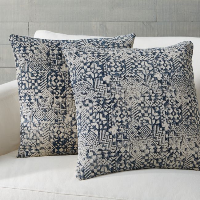 Online Designer Living Room Maja Mosaic Pillows 20", Set of 2