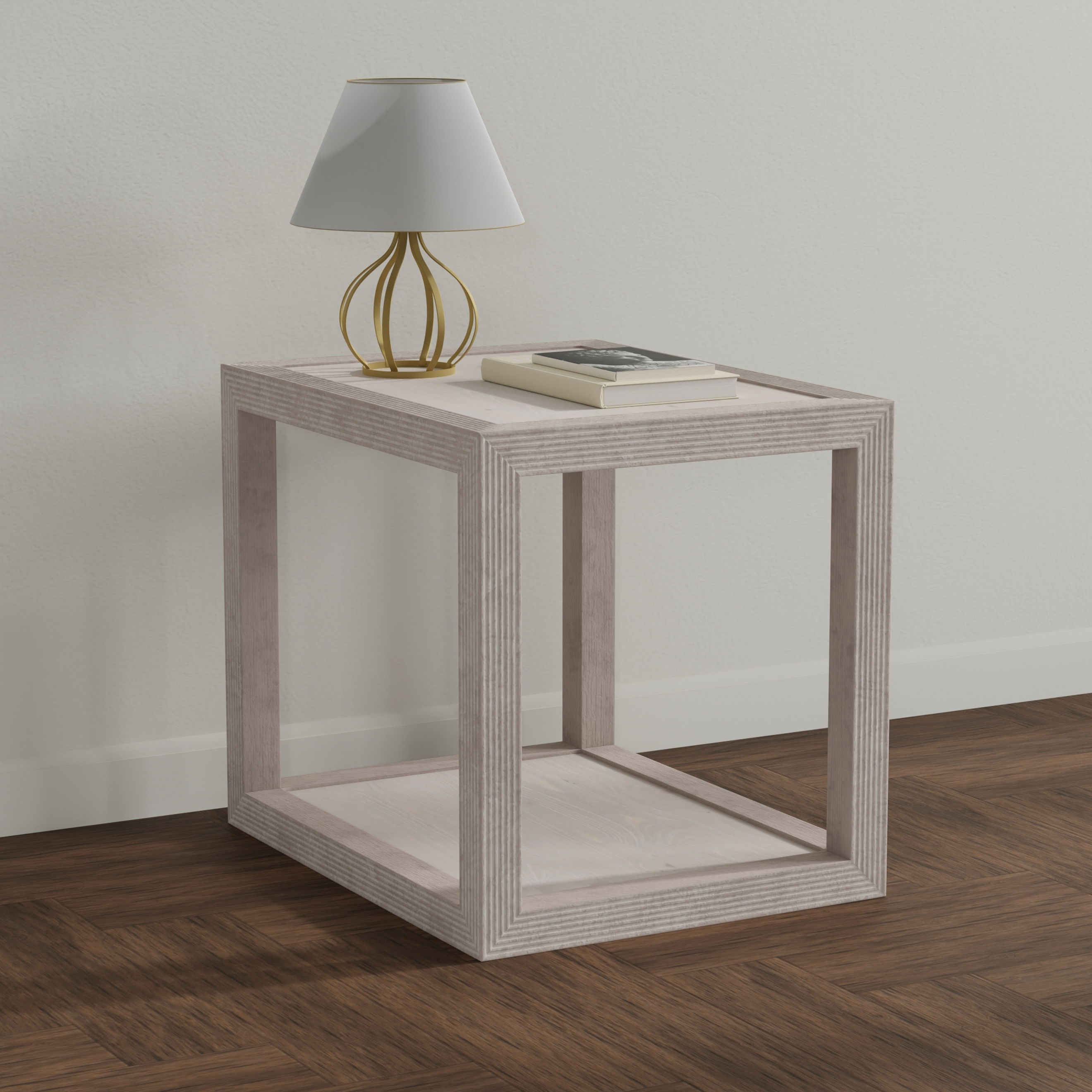 Camden Side Table, Side & End Table by Sarreid, 22" length x 28" width x 24" height View 13