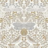 Butterfly Garden White Wallpaper thumbnail 0