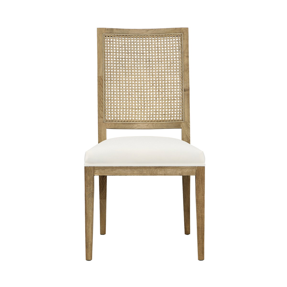 Norton Dining Chair Set of 2 Grey, by Dovetail, 20" width x 39" height x 25.5" depth View 2