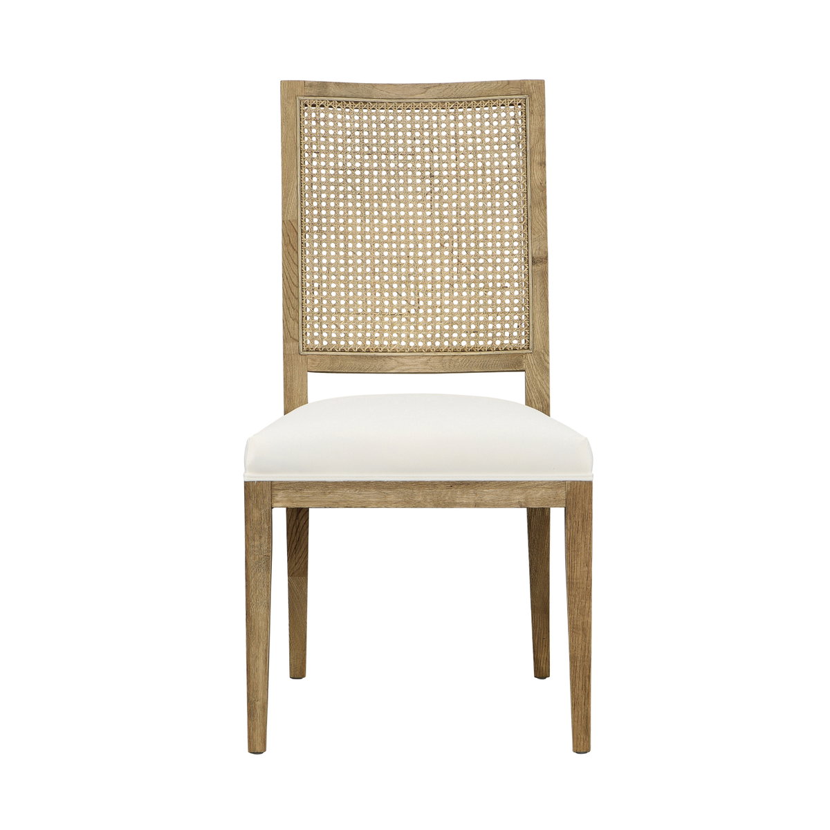 Norton Dining Chair Set of 2 Grey, by Dovetail, 20.5" width x 38.75" height x 25.5" depth View 2