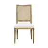 Norton Dining Chair Set of 2 Grey, by Dovetail, 20.5" width x 38.75" height x 25.5" depth thumbnail 2