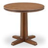 Charles Cafe Table Brown, Coffee Table by Moe's Home, 32" width x 30" height x 32" depth thumbnail 1