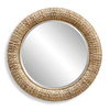 Twisted Seagrass Round Mirror thumbnail 0