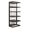 Kai Dark Walnut Etagere, Shelving & Bookcase by Uttermost, 40" width x 82" height x 20" depth thumbnail 4