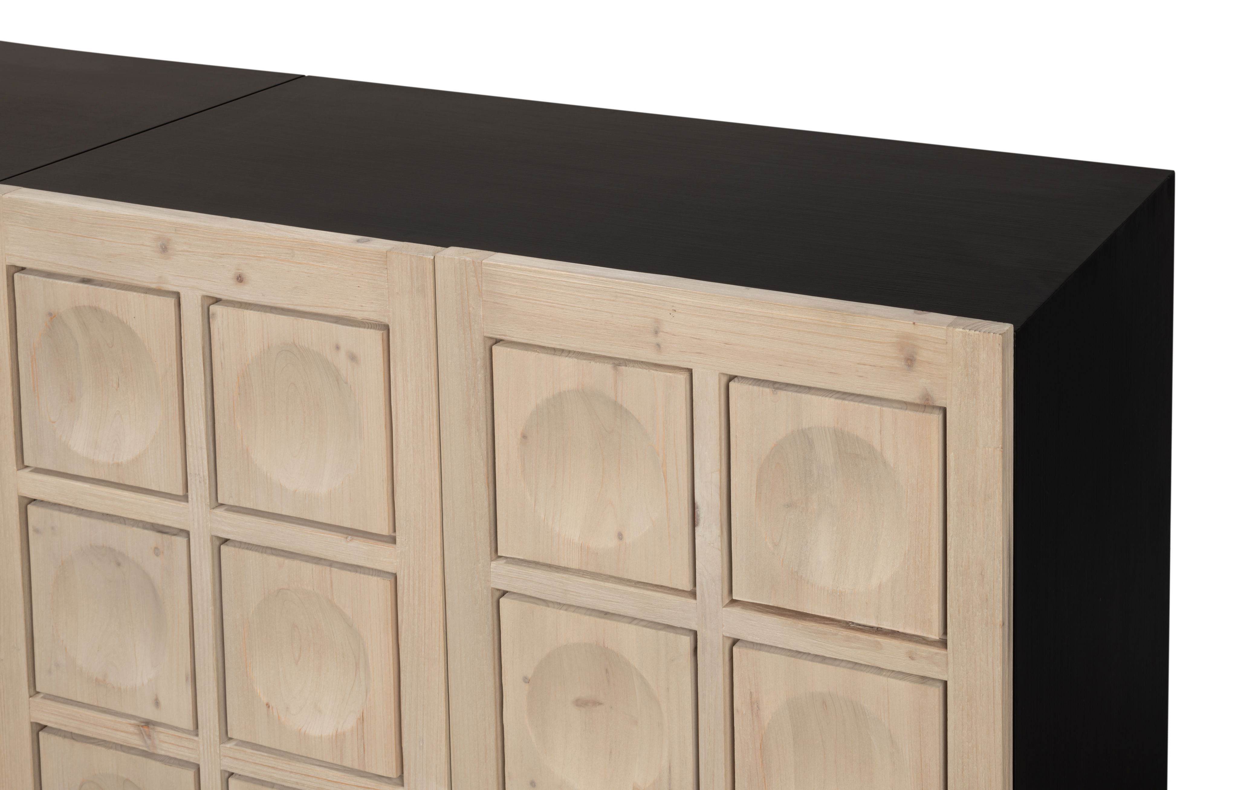 Nadir Sideboard, Cabinets & Sideboard by Sarreid, 107" length x 18" width x 36" height View 11
