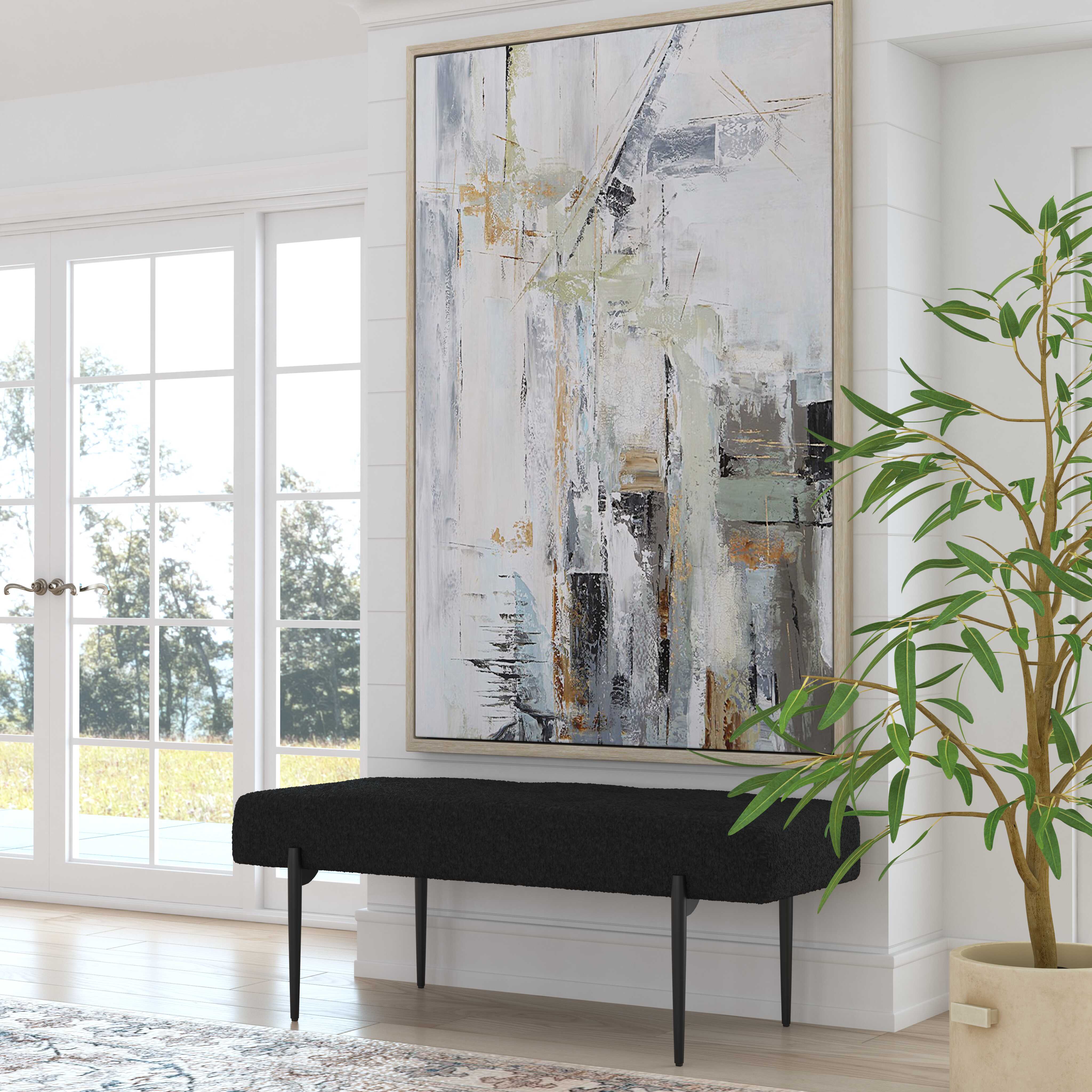 Natural Springs Hand Painted Canvas Art large image 