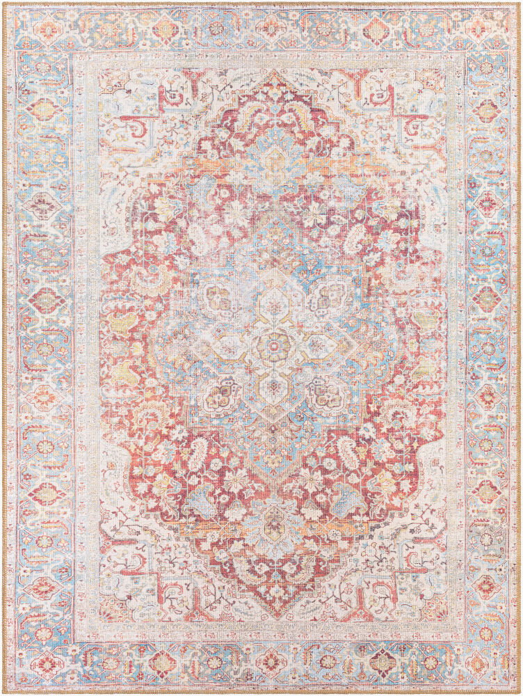 Alanya Machine Woven Rug, by Surya, 6'11.86" length x 5'2.99" width