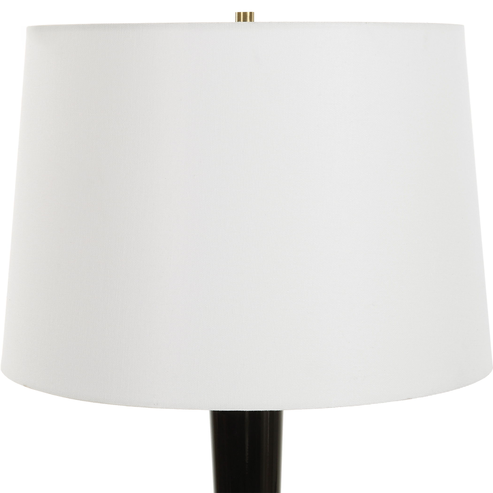 Brielle Polished Black Table Lamp large image 